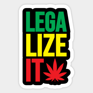 Legalize It Sticker